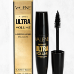 VALENE Intense Ultra Volume Mascara, Blackest Black – Volumizing & Lengthening Mascara, Clump-Free Formula for Thicker, Longer, Luxurious Lashes