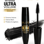 VALENE Intense Ultra Volume Mascara, Blackest Black – Volumizing & Lengthening Mascara, Clump-Free Formula for Thicker, Longer, Luxurious Lashes