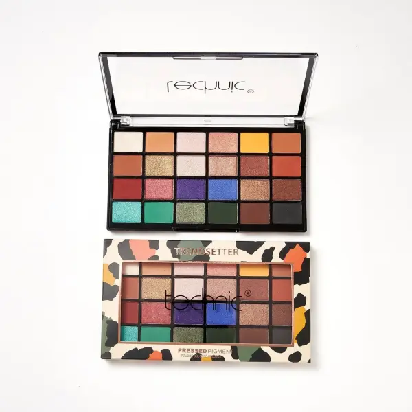 Technic 24 Shades Pressed Pigments Eyeshadow Palette- Trendsetter