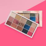 Technic 15 Shades Pressed Pigments Eyeshadow Palette - Goddess