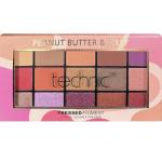 Technic 15 Shades Pressed Pigments Eyeshadow Palette- Peanut Butter and Jelly