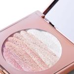 W7 Afterglow Blusher & Highlight Compact - Pink & Gold Glowing Pressed Powder Compact