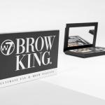 W7 Brow King Ultimate Eyebrow Kit - Shape, Define & Groom Palette - Professional Makeup Set