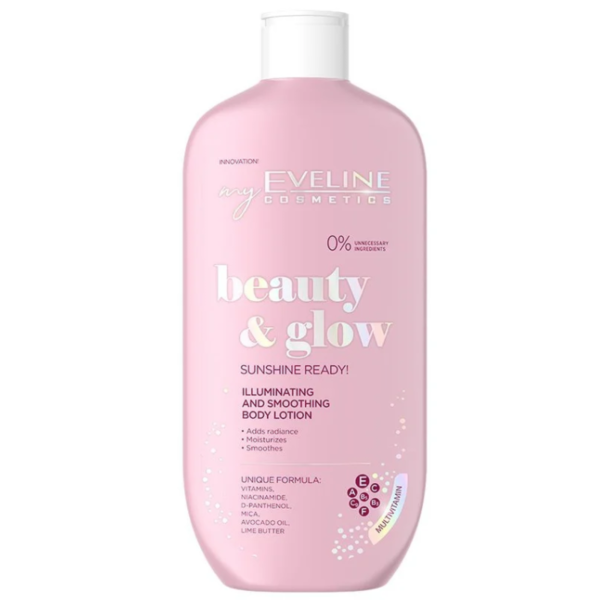 Eveline Beauty & Glow Illuminating and Smoothing Body Lotion Sunshine Ready 350ml