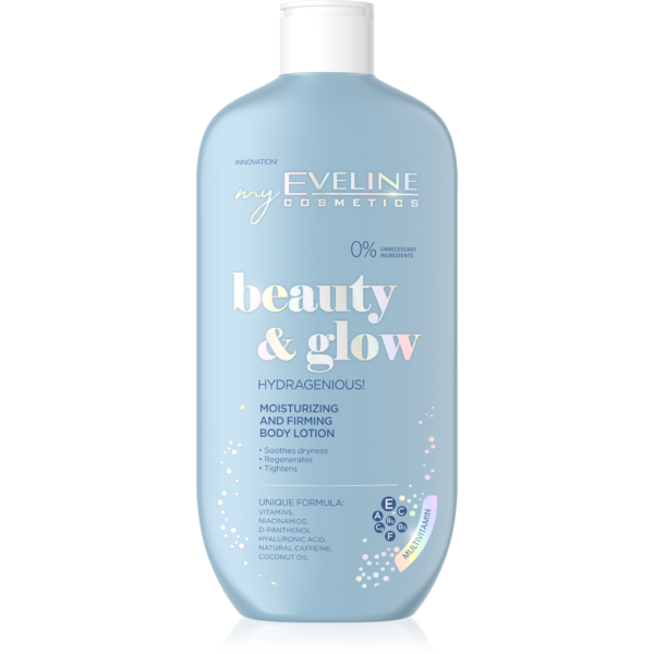Eveline Beauty & Glow Moisturizing and Firming Body Lotion Hydragenious 350ml