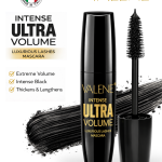 VALENE Intense Ultra Volume Mascara, Blackest Black – Volumizing & Lengthening Mascara, Clump-Free Formula for Thicker, Longer, Luxurious Lashes