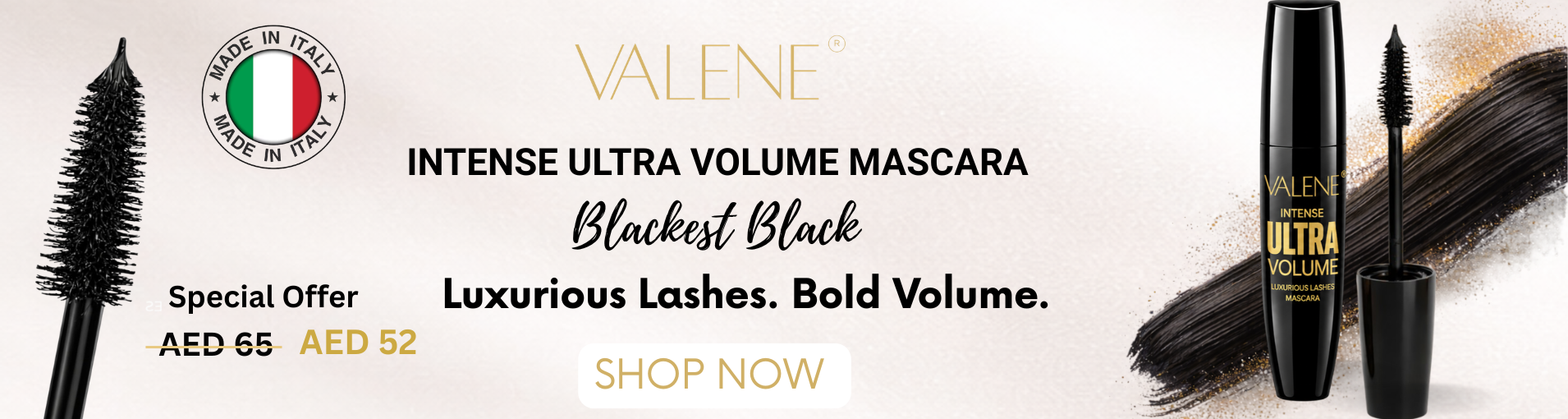 Valene Intense Ultra Volume Luxurious Mascara