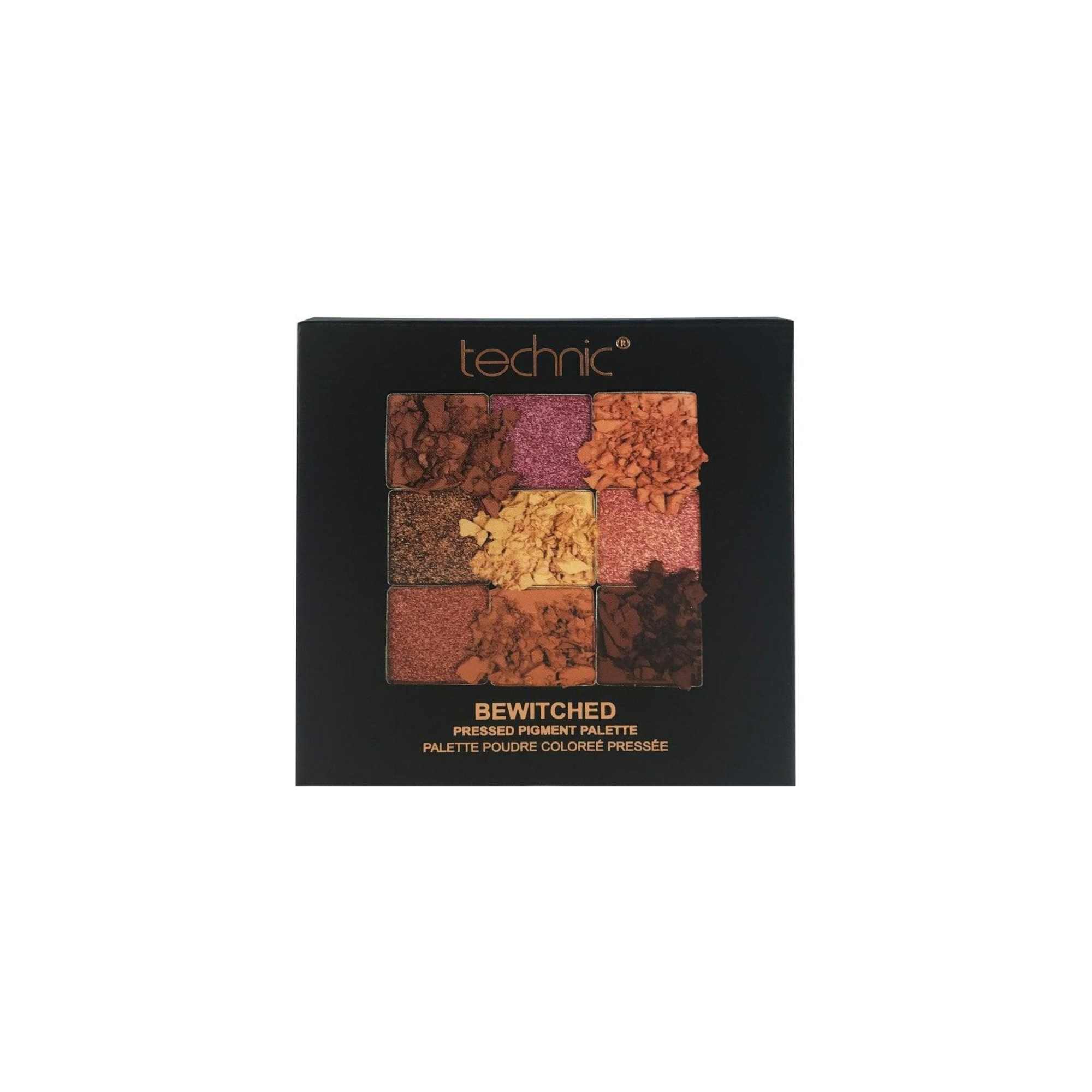 Technic Pressed Pigment Eyeshadow Palette - Bewitched