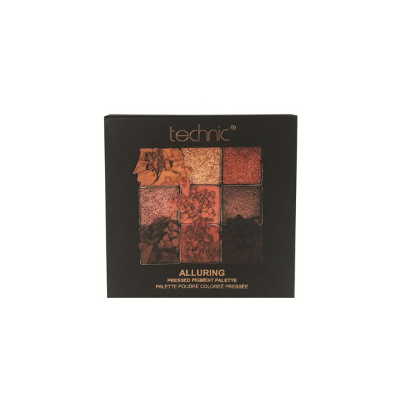 Technic Pressed Pigment Eyeshadow Palette - Alluring