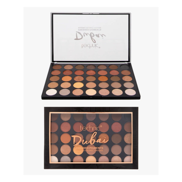 Technic 35 Shades Pressed Pigments Eyeshadow Palette - Dubai