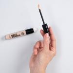 W7 Nice Touch Concealer- Medium Coverage - 2-in-1 Sponge Stick Applicator and Blending Sponge - Vegan Makeup