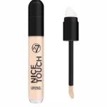 W7 Nice Touch Concealer- Medium Coverage - 2-in-1 Sponge Stick Applicator and Blending Sponge - Vegan Makeup