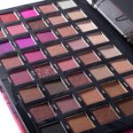 W7 Love Fest Pressed Pigment Palette - 40 Playful Party Colours With Matte, Shimmer, Glitters - Flawless Long-Lasting Bold Makeup