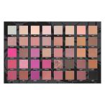 W7 Love Fest Pressed Pigment Palette - 40 Playful Party Colours With Matte, Shimmer, Glitters - Flawless Long-Lasting Bold Makeup