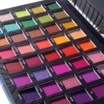 W7 Mardi Gras Pressed Pigment Palette - 40 High Impact Party Colours - Flawless Long-Lasting Bold Makeup