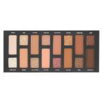 W7 Nudification Pressed Pigment Palette - 16 High Impact Nude Colors - Flawless Long-Lasting Glam Makeup