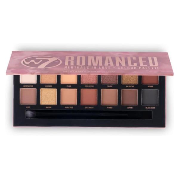W7 Romanced Eye Colour Palette