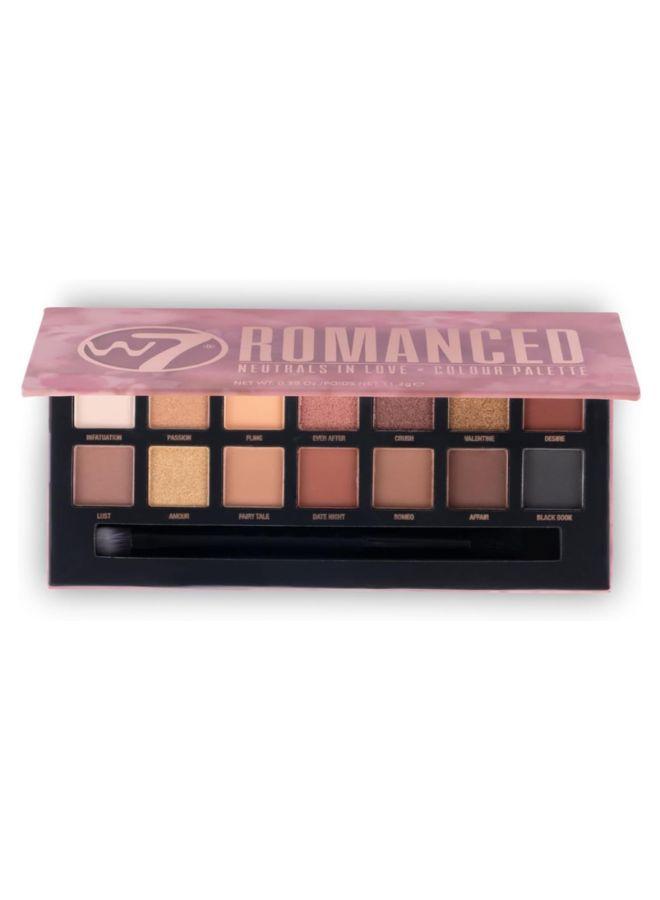 W7 Romanced Eye Colour Palette