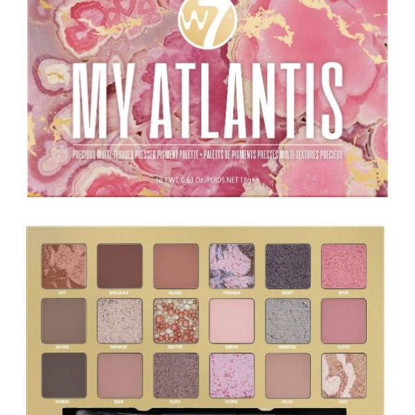 W7 My Atlantis Pressed Pigment Palette
